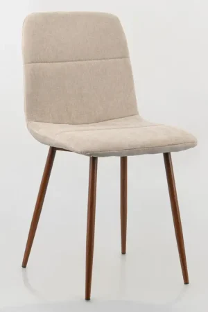 Chaise "Seraline" beige Nouvelle Collection
